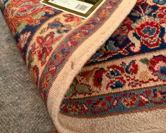 Karastan 8'8" x 12' Ivory Saroukk Wool Area Rug