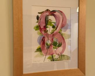 Original Watercolor by Charlotte Sasser 