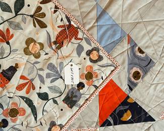 Q14 - $100. Like New Quilt. Measures 62.5" x 70.5" (throw/lap size)