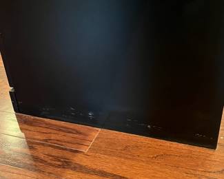 C54 - $1200. Ballad Designs Desk. Measures 66.5" x 20.5" x 28" tall. Moves in 3 pieces - 2 filing cabinets & top. Top corners do show some wear - see photos.