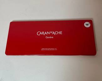 C132 - $25. Caran D'Ache Geneve. 30 colors. Very gently used.