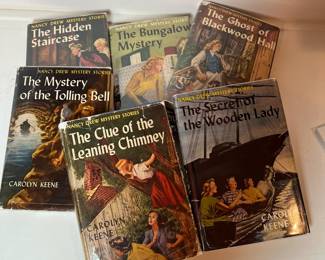 C130 - $200. Set of Vintage Nancy Drew Books. Book Set 1-42. Plus 5 extras. 1930-1965.