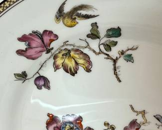 C22 - $250 Set. Wedgwood Bone China England "Swallow" Pattern. 8 - Dinner Plates 10.75". 8 - Salad Plates 8". 8 - Bread Plates 6". 8 - Saucers 5.75".