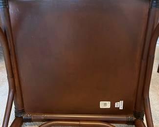 C70 - $95 PAIR of Pottery Barn Side Tables. Measures 18" square x 25.5" tall.