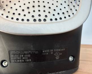 C101 - $30. Rowenta Eco Intelligence Iron. Model DW 6080