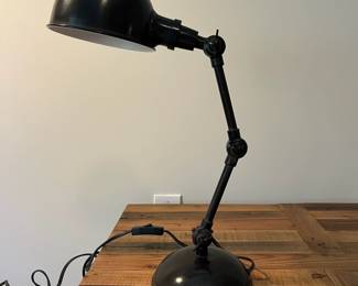 C84 - $40. Adjustable Pottery Barn Desk Lamp.