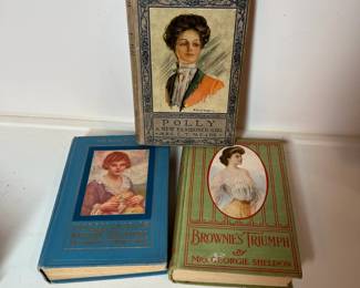 C134 - $65. Early 1900s Set of 8 Books. 1900-1920 Print Dates.