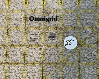 C110 - $25 LOT of 6. Omnigrid. 4" square up to 9" square.