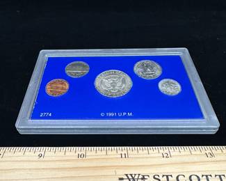 J23 - $35. Americana Set Presidents Collection - all 1964 except Jefferson Nickel 1974.