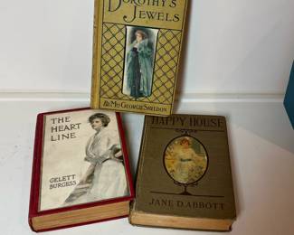 C134 - $65. Early 1900s Set of 8 Books. 1900-1920 Print Dates.