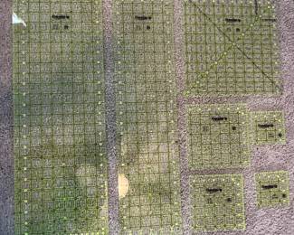 C108 - $40 7 Pc. LOT. Omnigrip by Omnigrid. 3"x3" up to 8" x 24".