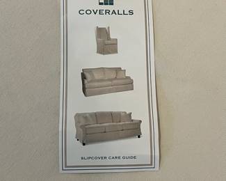 C55 - $1,200. Crate & Barrel Slip Covered Sofa. Measures 78.5" wide x 17.5" floor to seat x 30" deep. (Slipcover was just washed so excuse the wrinkles!) Includes an extra set of slip covers. Very comfortable and in very good condition. Non smoking home - No pets.