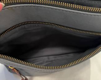 C66 - $20. Fossil Crossbody Bag. Measures 10" x 9" + Handle.