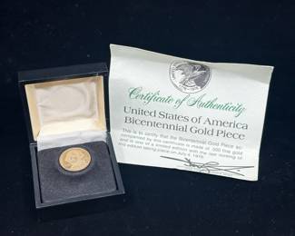 J20 - $175 EACH - 2 Available. From the Columbia Mint .500 fine gold. Weighs 2.3 grams.