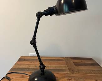 C84 - $40. Adjustable Pottery Barn Desk Lamp.