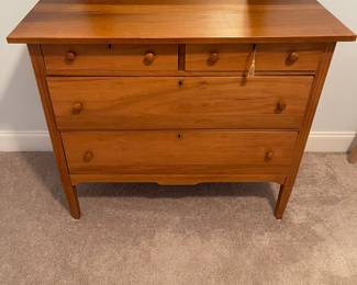 C5 - $500. 4 Drawer Solid Wood American Maple Dresser. Appraisal dates it 1910-1920. Measures 40" wide x 20.5" deep x 66" tall. (You can take the mirror off and use it without) Originally has casters on feet and we still have those. Great statement piece in wonderful condition!
