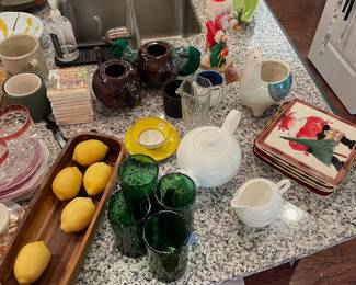 Overviews! These photos are to give you an idea of how many other "smalls" are available! We are unable to hold these items that don't have a C or J # of their own but they will be available when you come shopping!