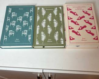 C133 - $40. Jane Austen The Complete Works - 7 Book Set in New Condition. 2008 - 2014 editions.