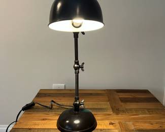 C84 - $40. Adjustable Pottery Barn Desk Lamp.