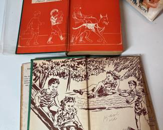 C136 - $35. Set of 8 Bobbsey Twins Books.