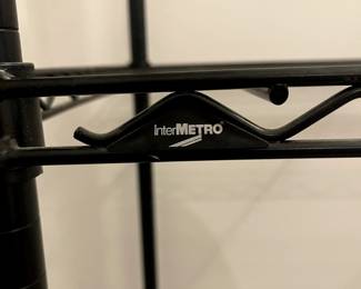 C113 - $75 each - 2 Available. Measures 48" x 18" x 75" tall. InterMetro Brand 4 Shelf Starter Unit.