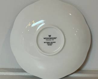 C40 - $40. Wedgwood Butterfly Bloom Spring Blossom Tea Cup & Saucer.