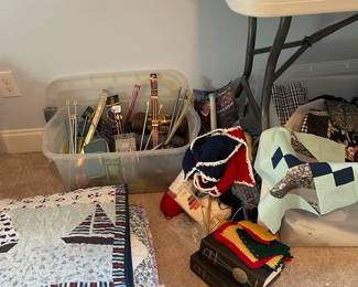 Overviews! These photos are to give you an idea of how many other "smalls" are available! We are unable to hold these items that don't have a C or J # of their own but they will be available when you come shopping!