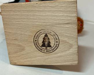 C65 - $100. Puppeteer Nutcracker. Made in West Germany. Measures 16.25" tall. Holzkunst Christian Ulbricht.