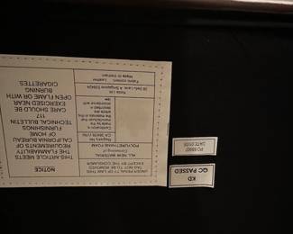 C4 - $1,500. Pottery Barn Table with 8 chairs. Table has 2 leaves. 2 captains chairs. 6 regular chairs. Measures 40" wide x 6' long with NO leaves in. Set includes 2 - 16" leaves. When all together it is 104". Table surface has some gentle wear marks but no huge gouges or issues. Chairs are all in very good condition. Most were scattered around the house in guest bedrooms and not regularly used.