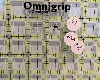 C112 - $50 EACH. 2 Available. Omnigrip by Omnigrid. Measures 20" square.