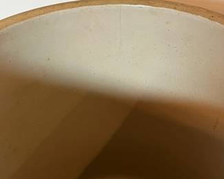 C49 - $65. #2 Redwing Crock. Does have a crack that goes down about 2" from the top. (2 gallon)