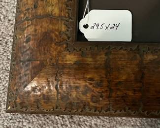 C94 - $75. Framed Photograph of Maui Crafts Guild. Measures 29.5" x 24". Beautifully framed & matted with Museum Glass.