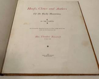 C125 - $175. 1894 Hoofs Claws & Antlers of the Rocky Mountains. #91/1000.
