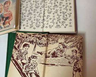 C136 - $35. Set of 8 Bobbsey Twins Books.