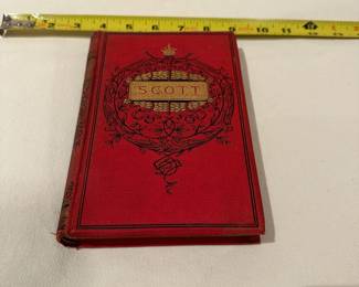 C126 - $75. The Poetical Works of Sir Walter Scott. Hurst & Company Publishers, New York. We believe this a 1890s edition.