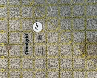 C109 - $25 Lot of 5. Omnigrid. 3" square up to 12" square.