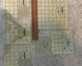 C110 - $25 LOT of 6. Omnigrid. 4" square up to 9" square.