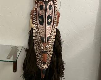 Sepik River New Guinea mask