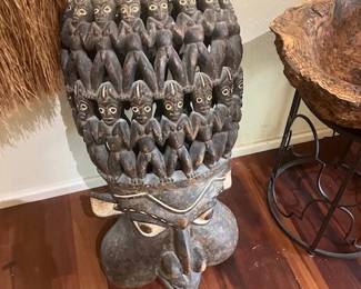 Cameroon helmet mask