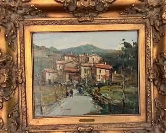 European antique painting