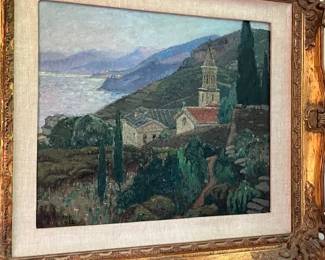 Antique European painting