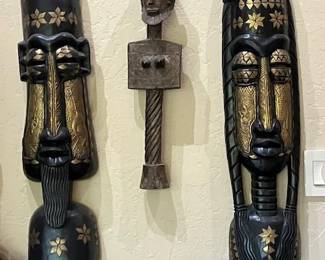 West African carvings