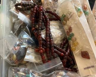 Ethnic tribal jewelry and beads