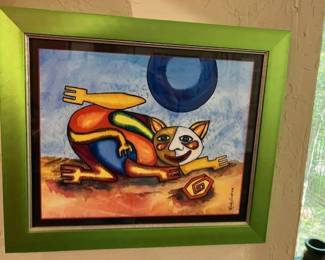 Rudy Suarez painting