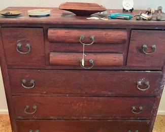 Asian chest of drawers