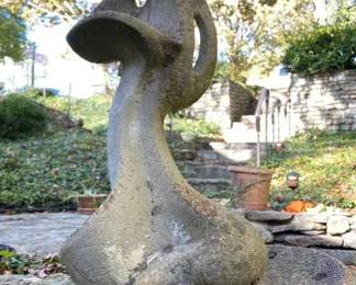 Cement Lawn Figure