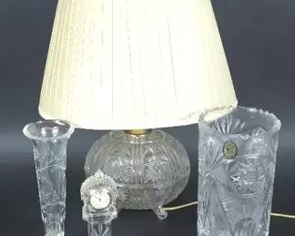 Waterford Crystal and Cut Glass Decor