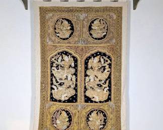 Burmese Tapestry Kalagas , Wall Hanging