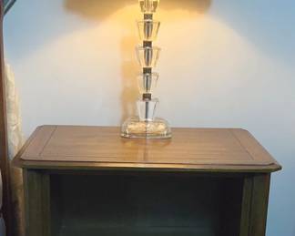 Bedside Table By Century Furniture Plus Lamp