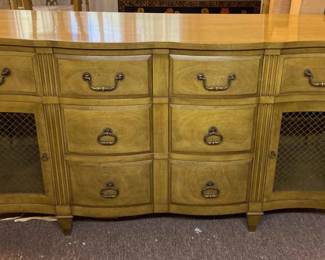 Mahogany French Provincial Dining Buffet